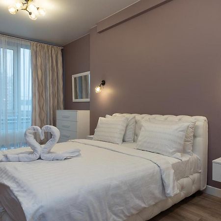 New Modern Apartments. Metro Minskaya Κίεβο Εξωτερικό φωτογραφία